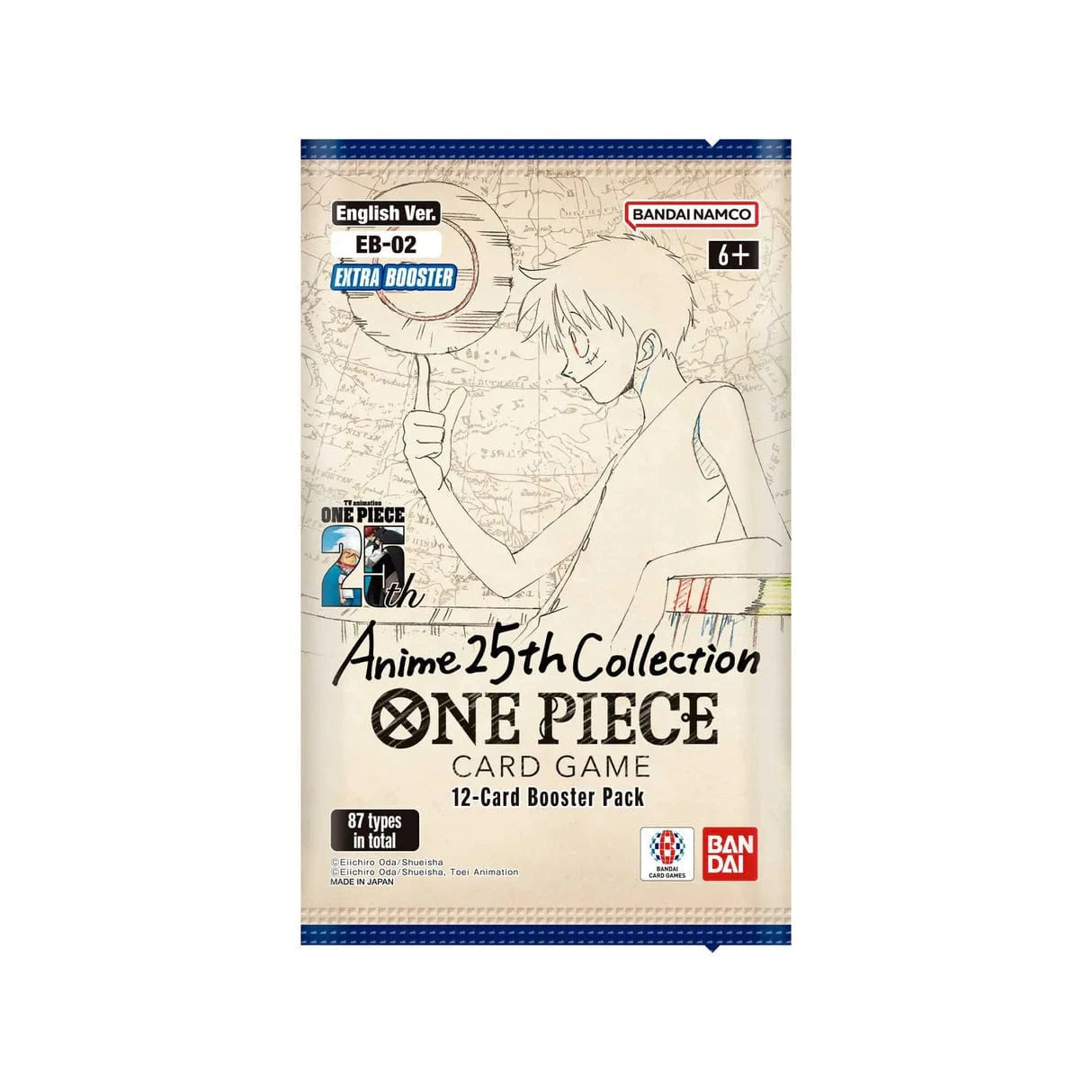 One Piece EB02 Anime 25th Collection Booster Pack