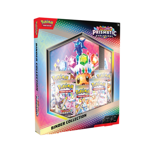 Pokémon Scarlet & Violet Prismatic Evolutions Binder Collection